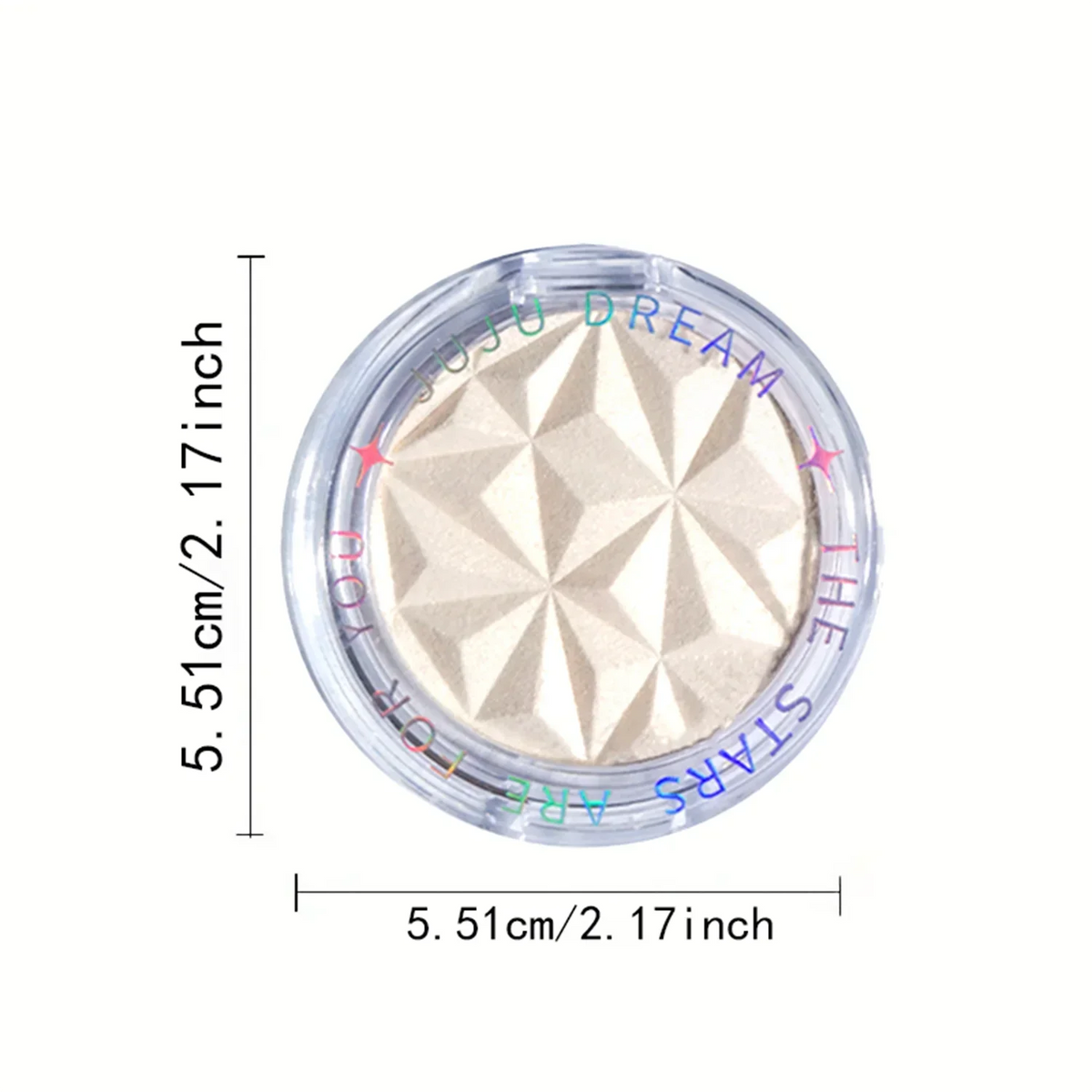 Shimmer Glow Highlighter – 2-Color Palette for Radiant Skin, Brighten & Contour, Festival & Party Makeup, Long-Lasting Shine