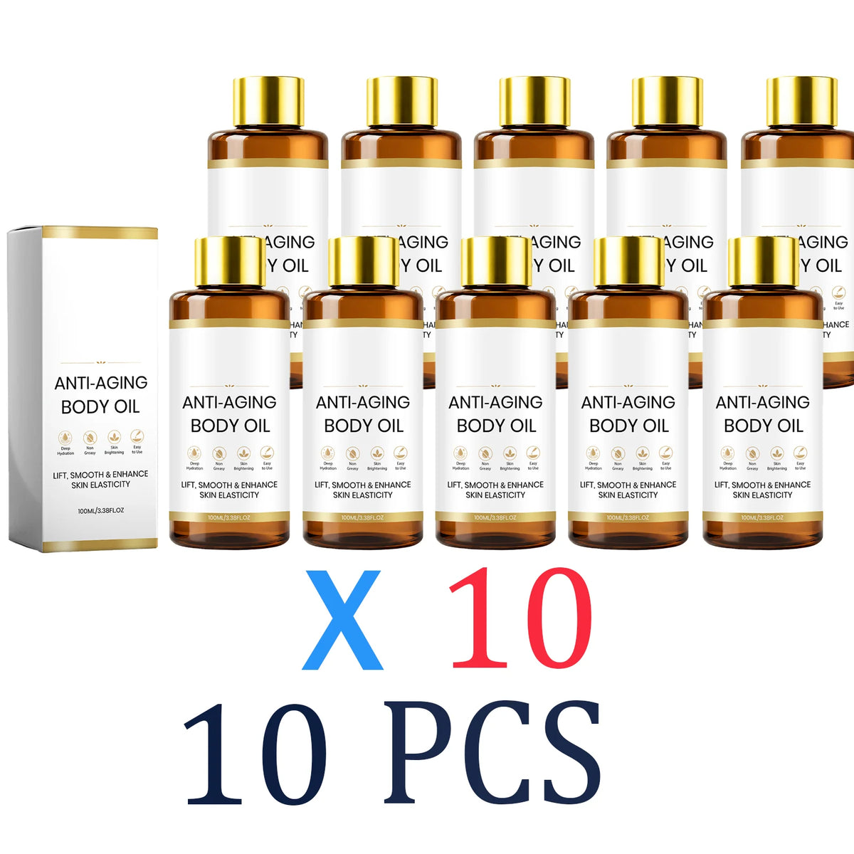 Body Oil Centella asiatica Moisturizing Hydrating Skin Care Non Greasy Body Lotion Oil 100ml Nourishing Body Daily After Shower