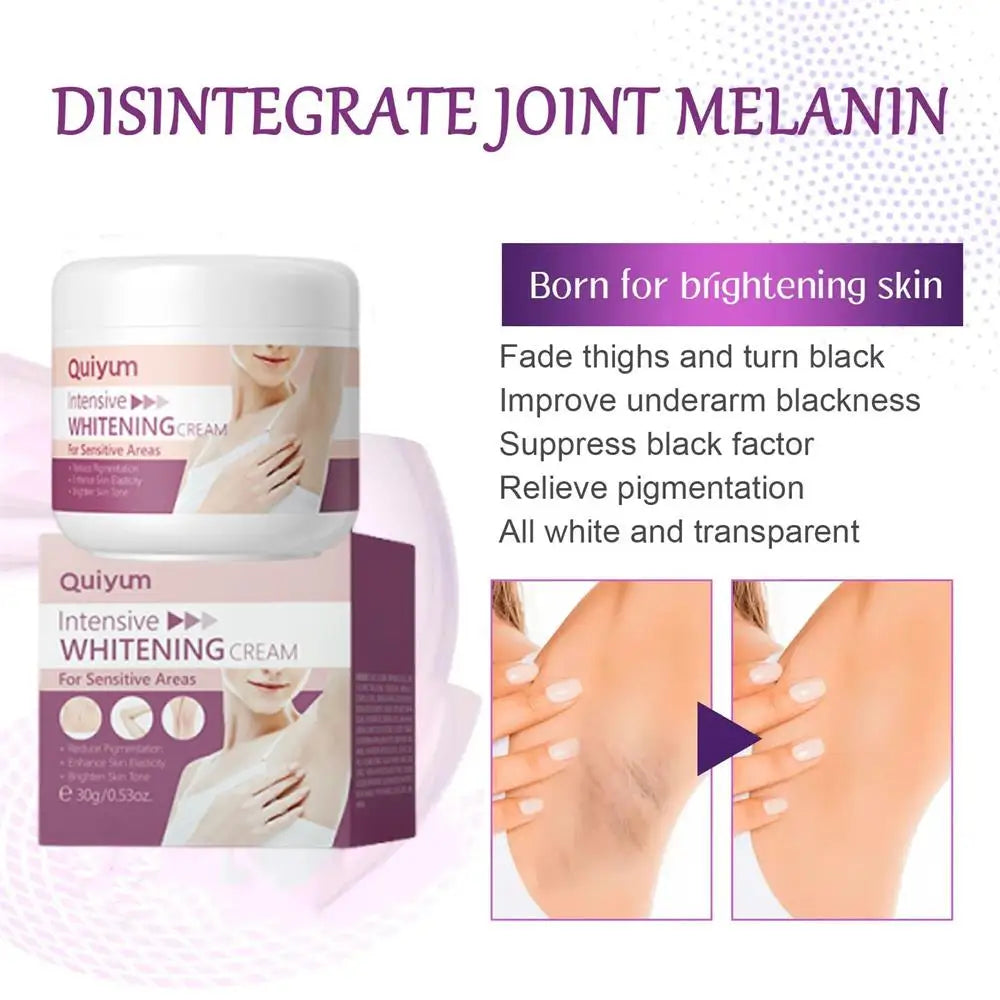 Whitening Cream For Dark Skin Underarm Bleaching Armpit Lightening And Intimate Area Woman Moisturizer Korean Skin Care Products