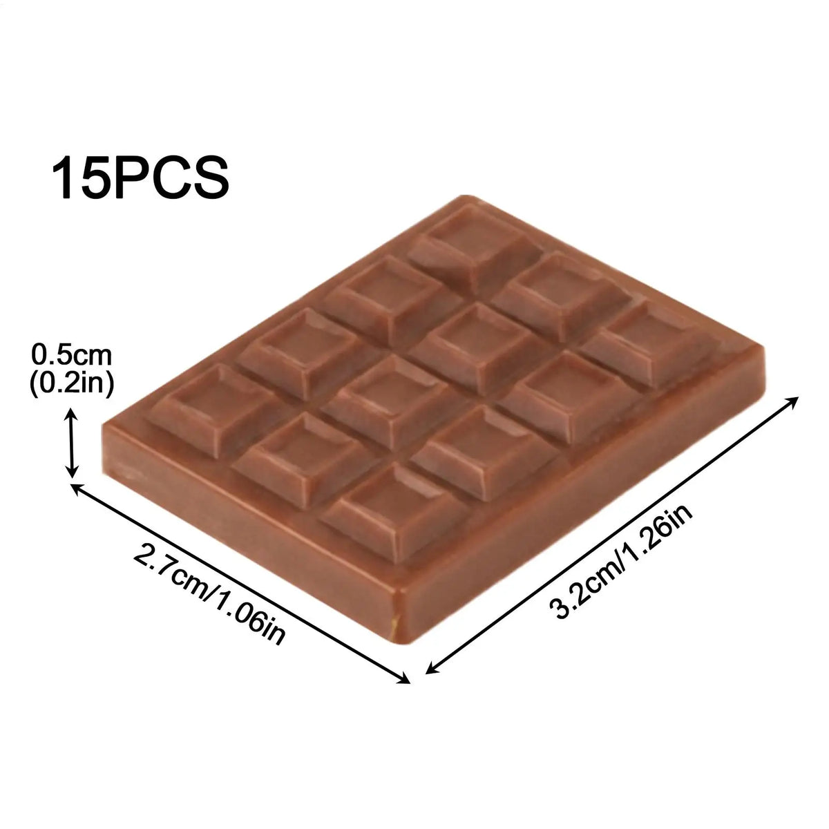 Strong Scent Wax Melts Chocolate Shape, Long Lasting Scented Wax Cubes for Home Fragrance, Bedroom Living Room Decor Gift