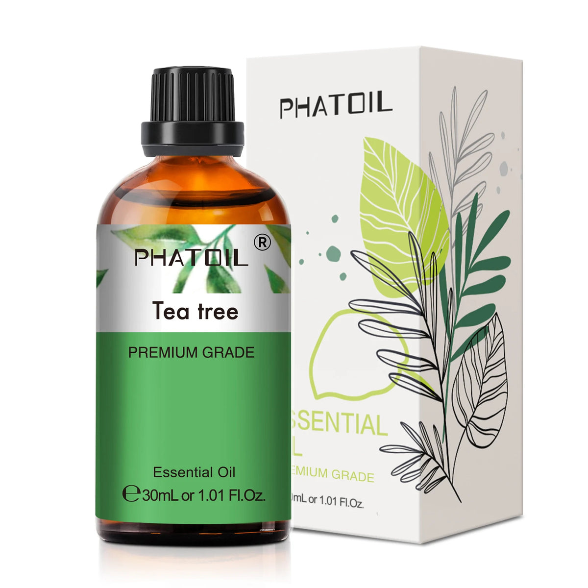 PHATOIL 30ml Aromatherapy Essential Oil Lavender Eucalyptus Vanilla Sweet Orange Aroma Oils For Diffuser Candle Making DIY Soap