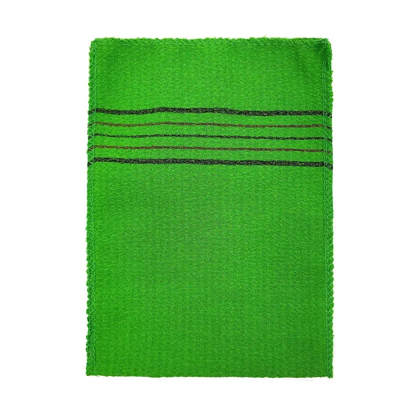 1PC Exfoliating Bath Pad Towel Korean Asian Exfoliating Bath Washcloth Body Scrub Shower Double Sided Exfoliating Cloth Gloves