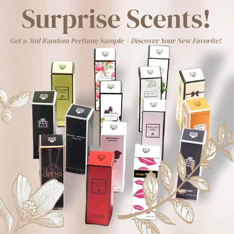 10PCS Mini Travel Size 3ml Perfume Women Men Unisex Fragrance Set Eau De Toilette Gift for Her Him Deodorant Body Spray