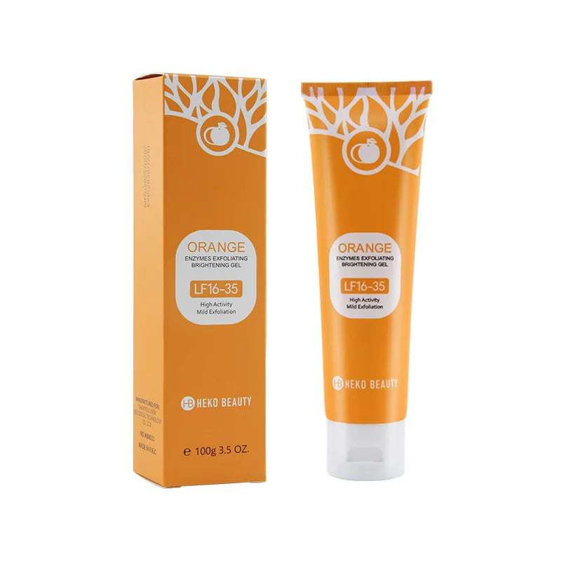 Lf16-35 Orange Exfoliating Gel Gently Cleans Pores Smooth Texture That Reduces Roughness Exfoliates  High Activity Brighten Skin