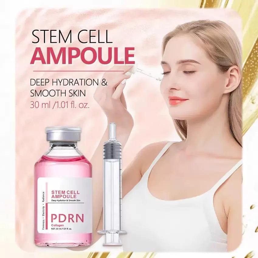 Cell Ampoule Essence, Pink PDRN Ampoule, Collagen Moisturizing Anti-Aging Essence