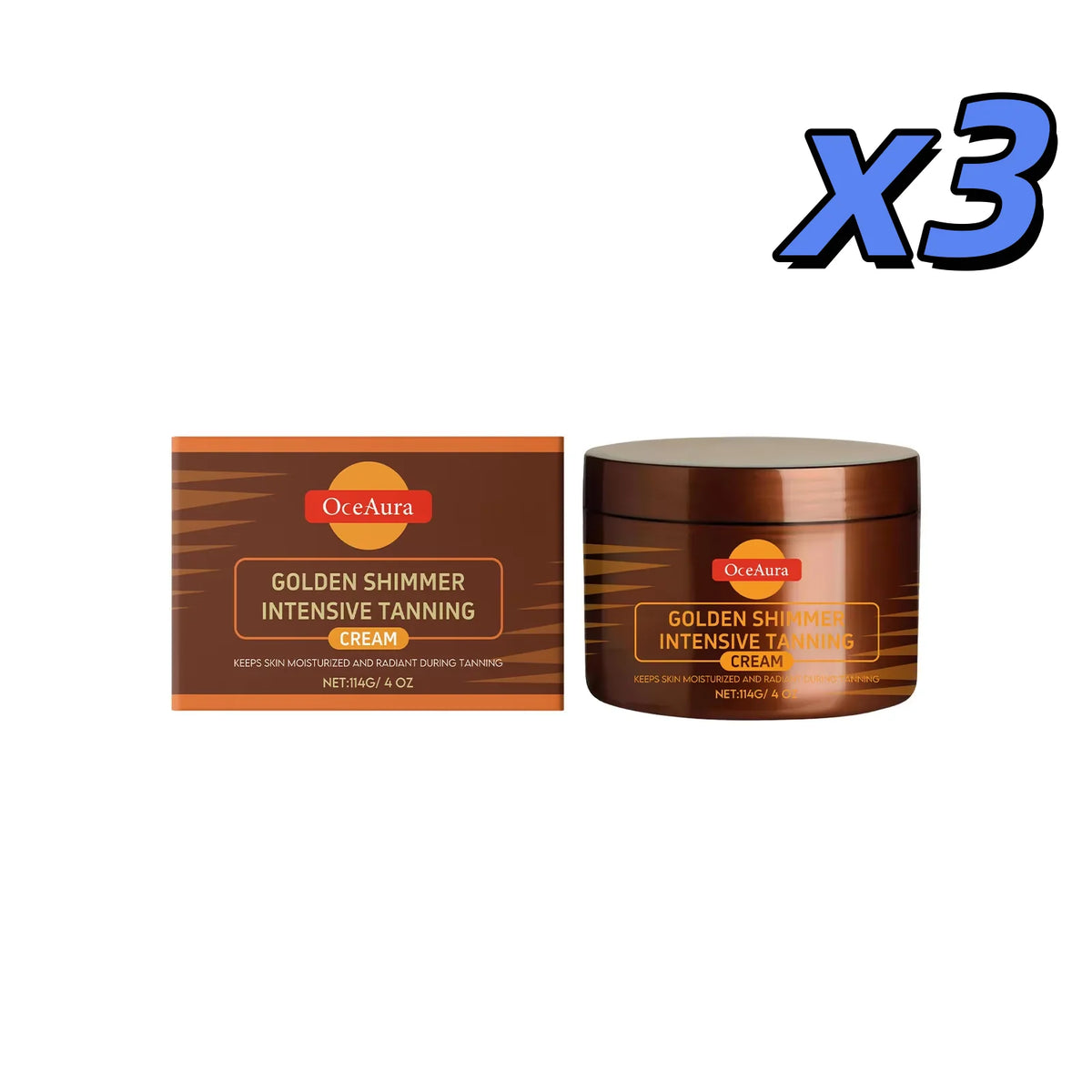 Self Tanning Cream No Sun Exposure Natural Blackening Moisturizes The Skin Long Lasting Bronze Radiant Tanning Body Care Cream