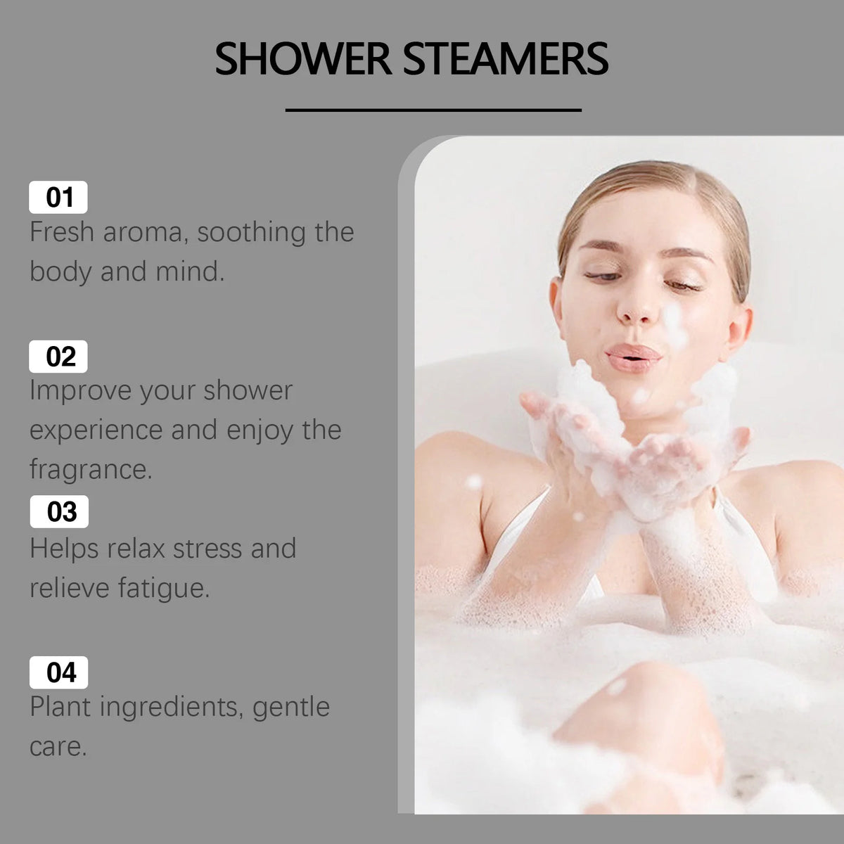 Shower Steamers Tablets Birthday Gift For Women 12 Pack Shower Steamer With Essential Oils Gift For Her Self Care Spa Moisturize