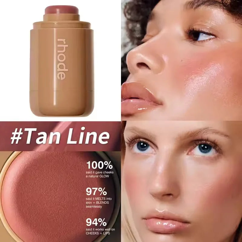 Rhodeskin Lip Gloss Lip Balm Smoothing Lipstick Lines Lasting Nourishing Women Daily Care Makeup Moisturizer Blush Spring Gift