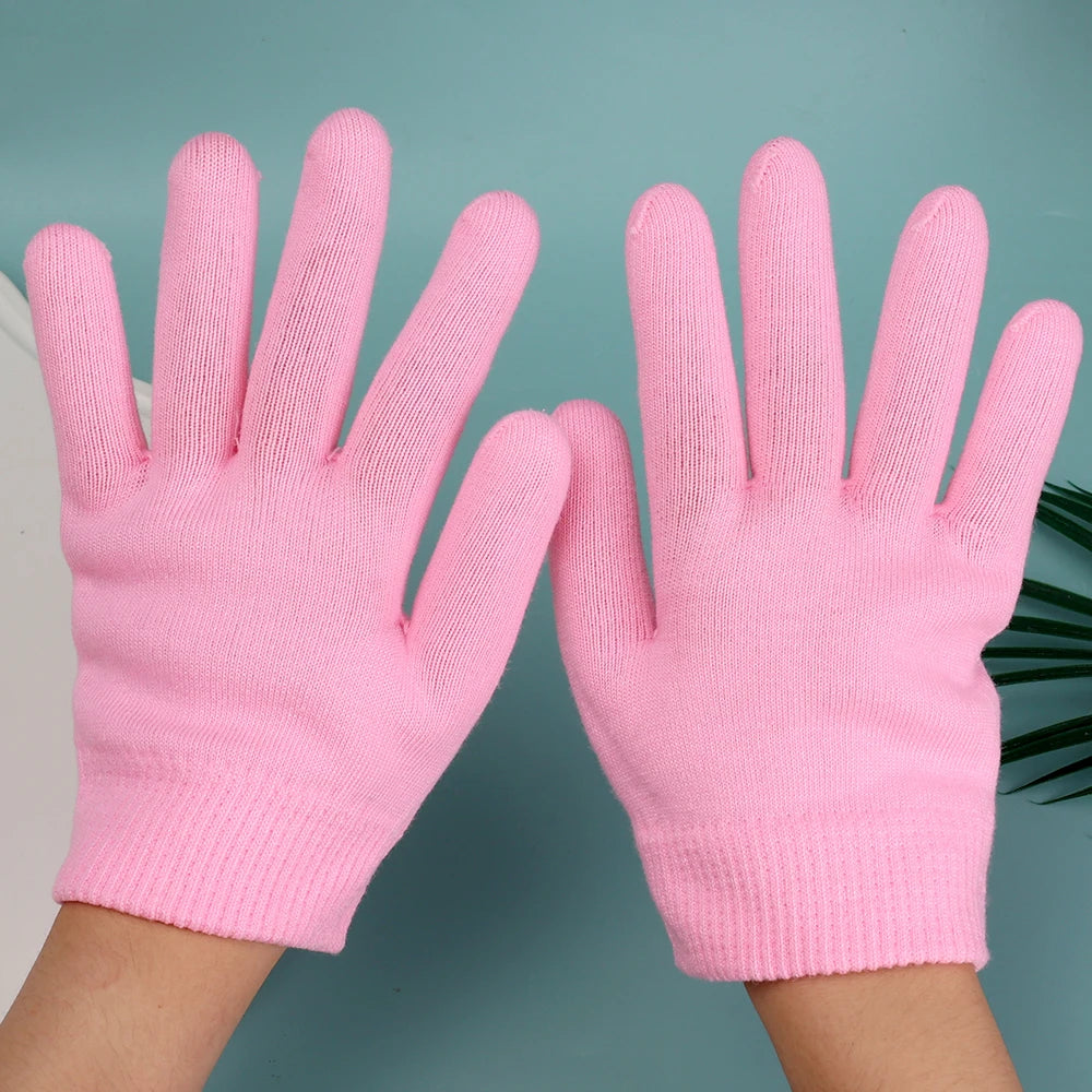 Reusable Silicone Moisturizing Mask Socks Exfoliating Anti Crack Protective Gloves Dry Dead Skin Remover Tools Hand Foot Care