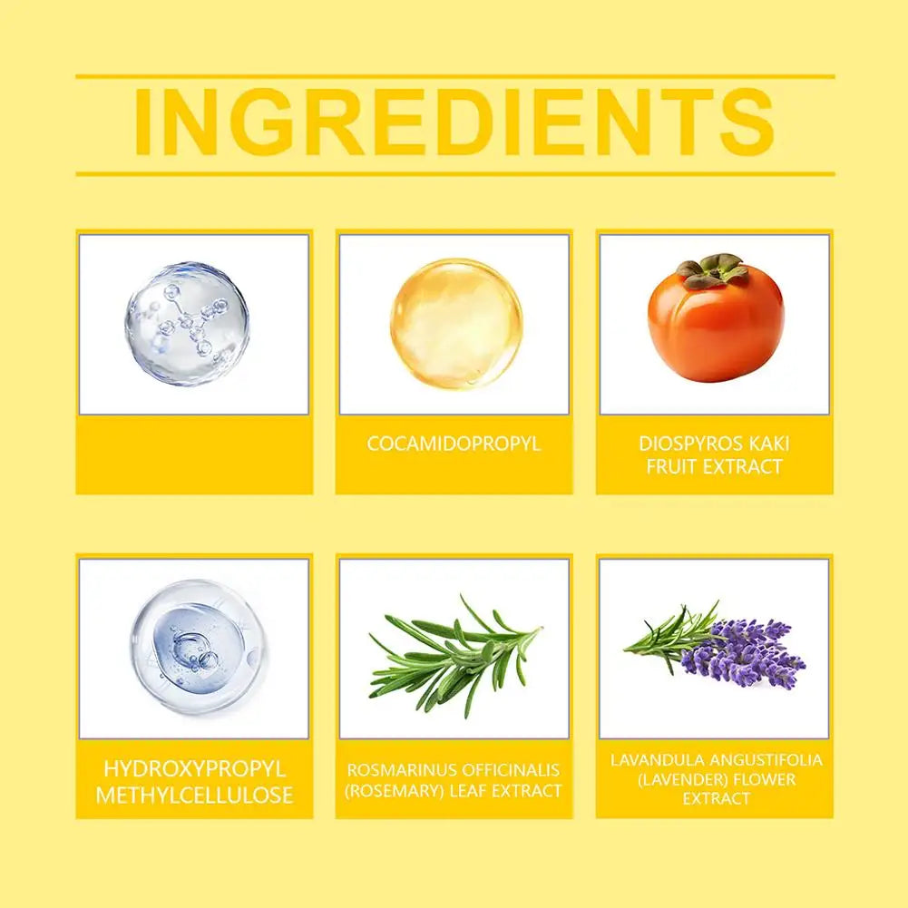 100ML Persimmon Body Wash Moisturizing Skin Cleaning Smooth Soft Body Odor Remover Bath Products Exfoliating Shower Gel Care