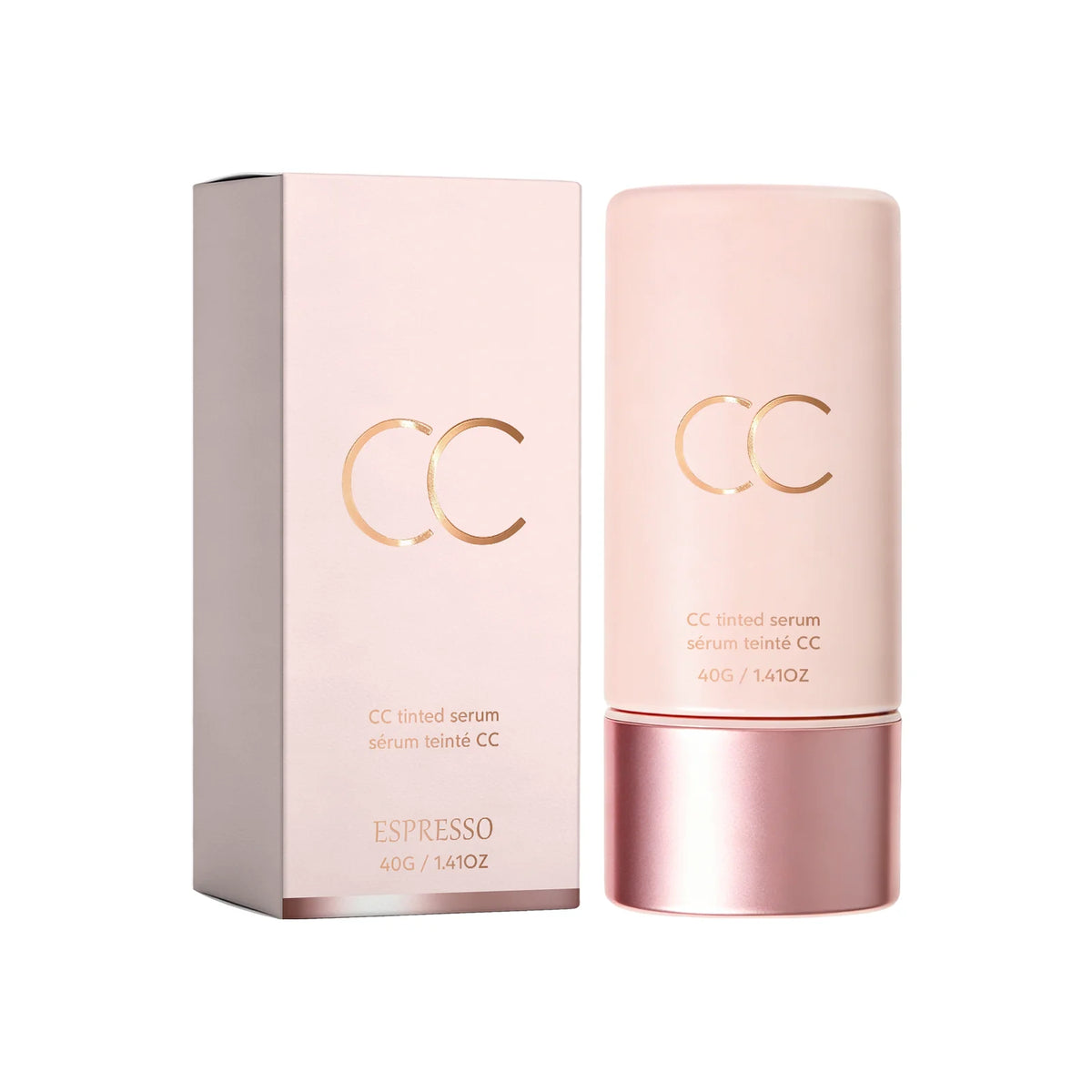 CC Cream Cover Blemishes Redness Glow Face Makeup Matte Natural Finish Lightweight Invisible Color-Correcting Tinted Serum 40g