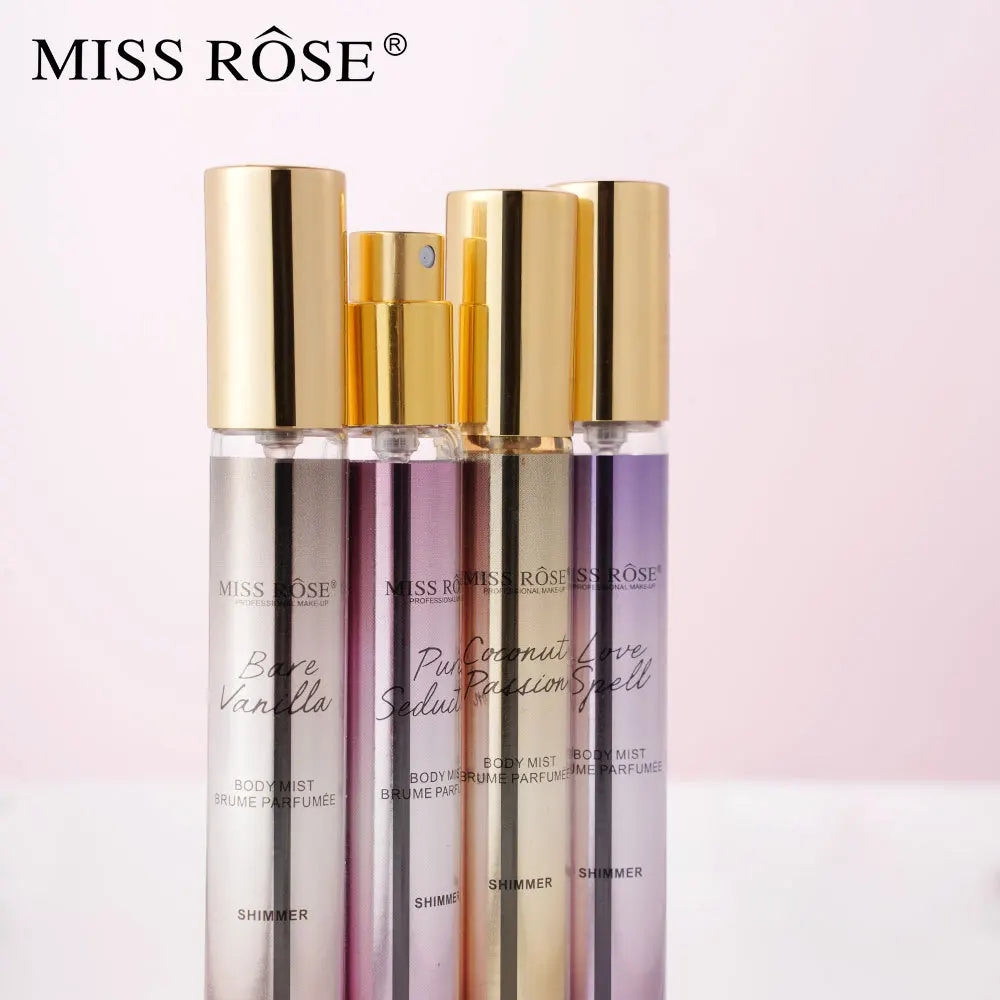 15ml Portable Shimmer Floral Perfume For Women Long‑lasting Light Fragrance Mini Scent Body Mist Daily Cosmetics