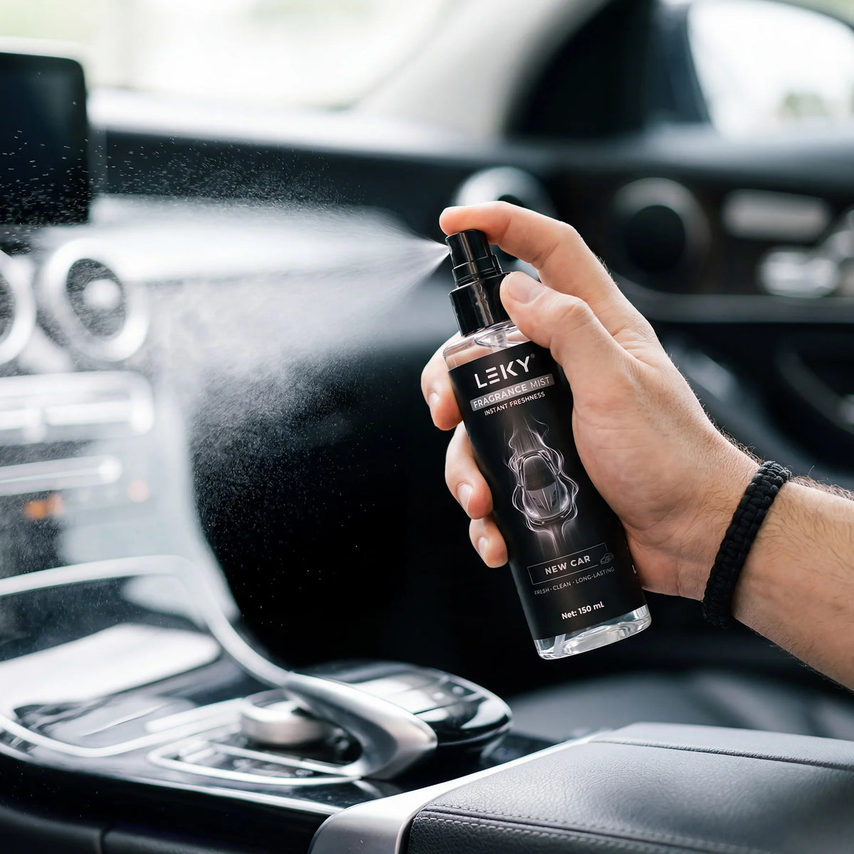 LEKY 150ML Multi-Scents Fragrance Spray Portable Air Freshener for Car And Home Long-Lasting Romantic Scent Atmosphere