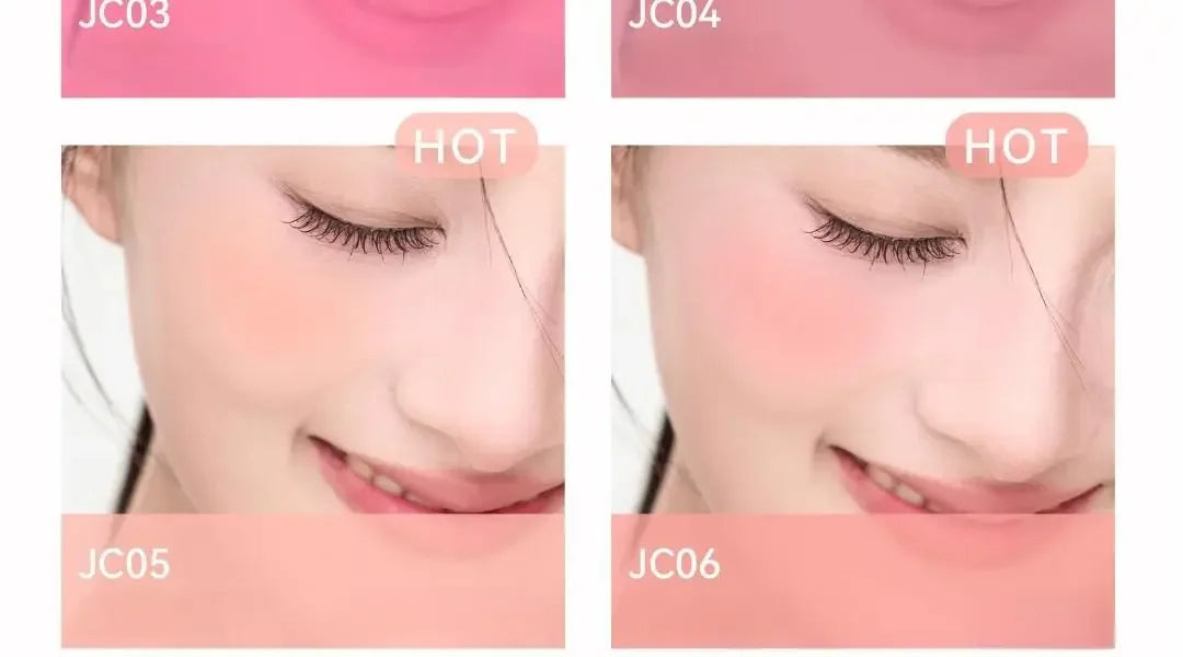 AZTK Liquid Blush Expand Shrink Matte Atmosphere Contorting Brightening Lifts Complexion Cheek Blue Cheek Purple Blush Girl