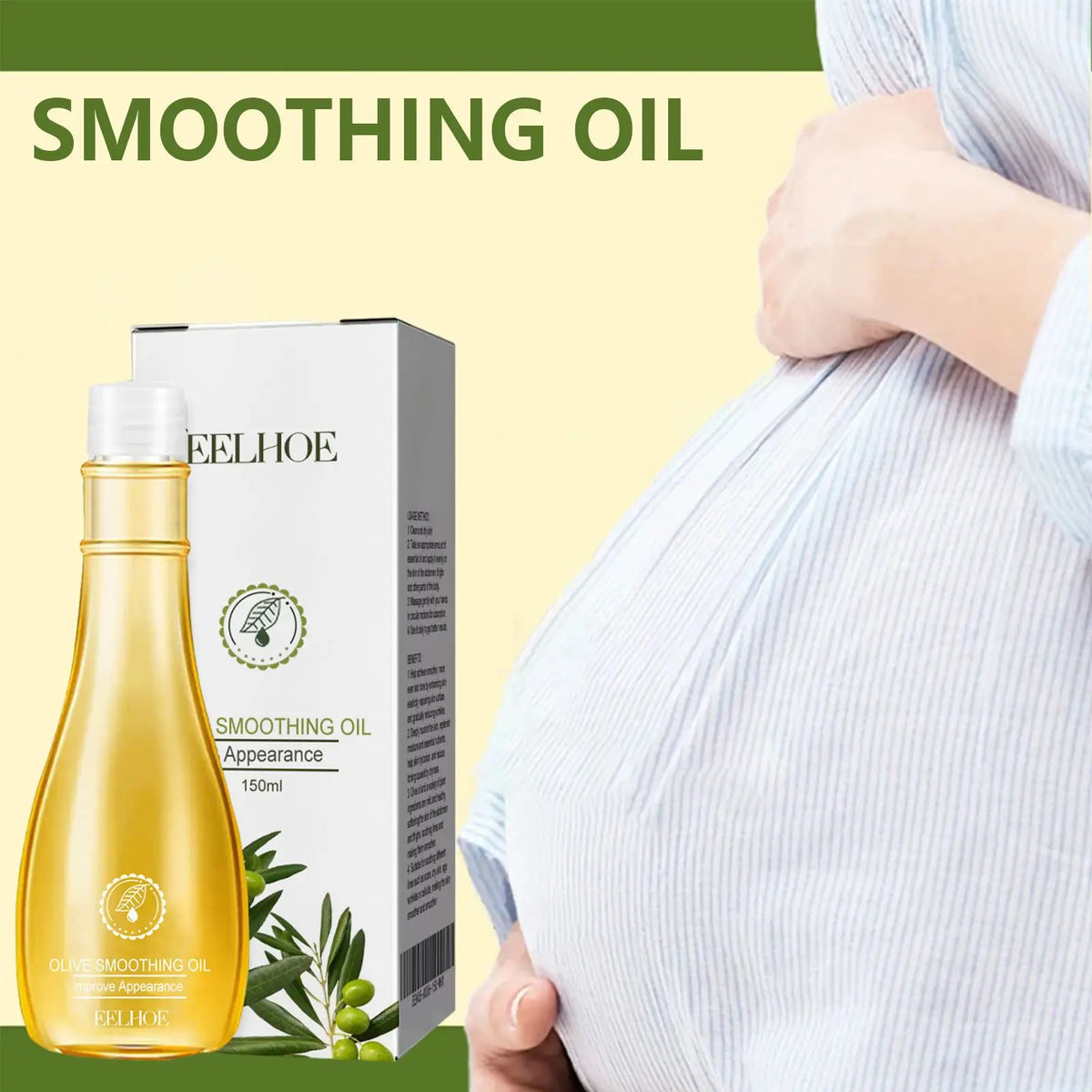 Stretch Mark Removal Oil Moisturize Removes Postpartum Pregnant Women Scar Soothing Nourish Firm Skin Care Olive Essential Oil