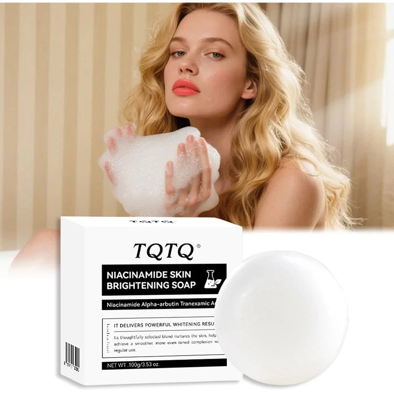 Niacinamide Cleansing Soap Hydrating Body Wash Bar Body Cleansing Ointment Improve Dull Skin Gentle Bath Soap For Men Women New