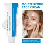Hyaluronic Acid 9 Cream Complex Vitamin B5 Deep Hydration Anti-Aging Soothes Irritation Accelerates Healing Barrier Repair Care