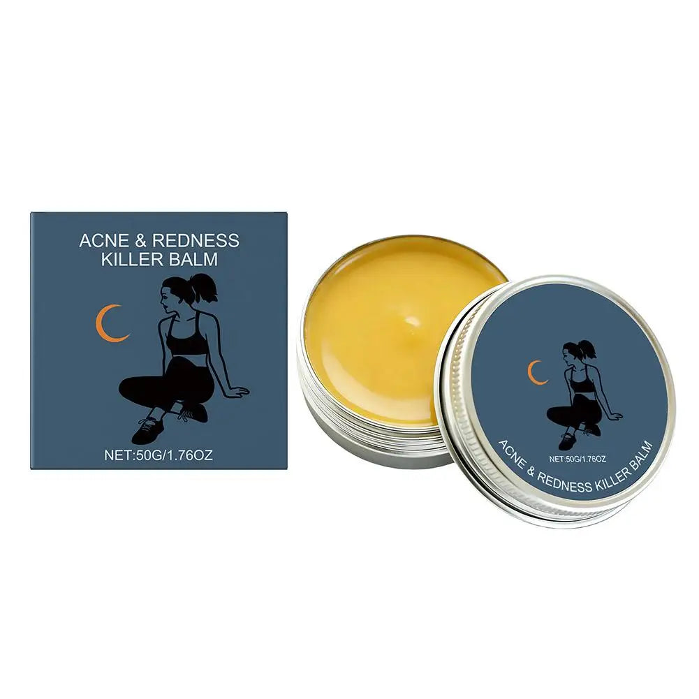 6-in-1 Daily Glow & Moisturize Day Balm, Night Balm & Face Scrub Reduces Acne & Redness, Moisturizing & Repairing Skin Care 50g
