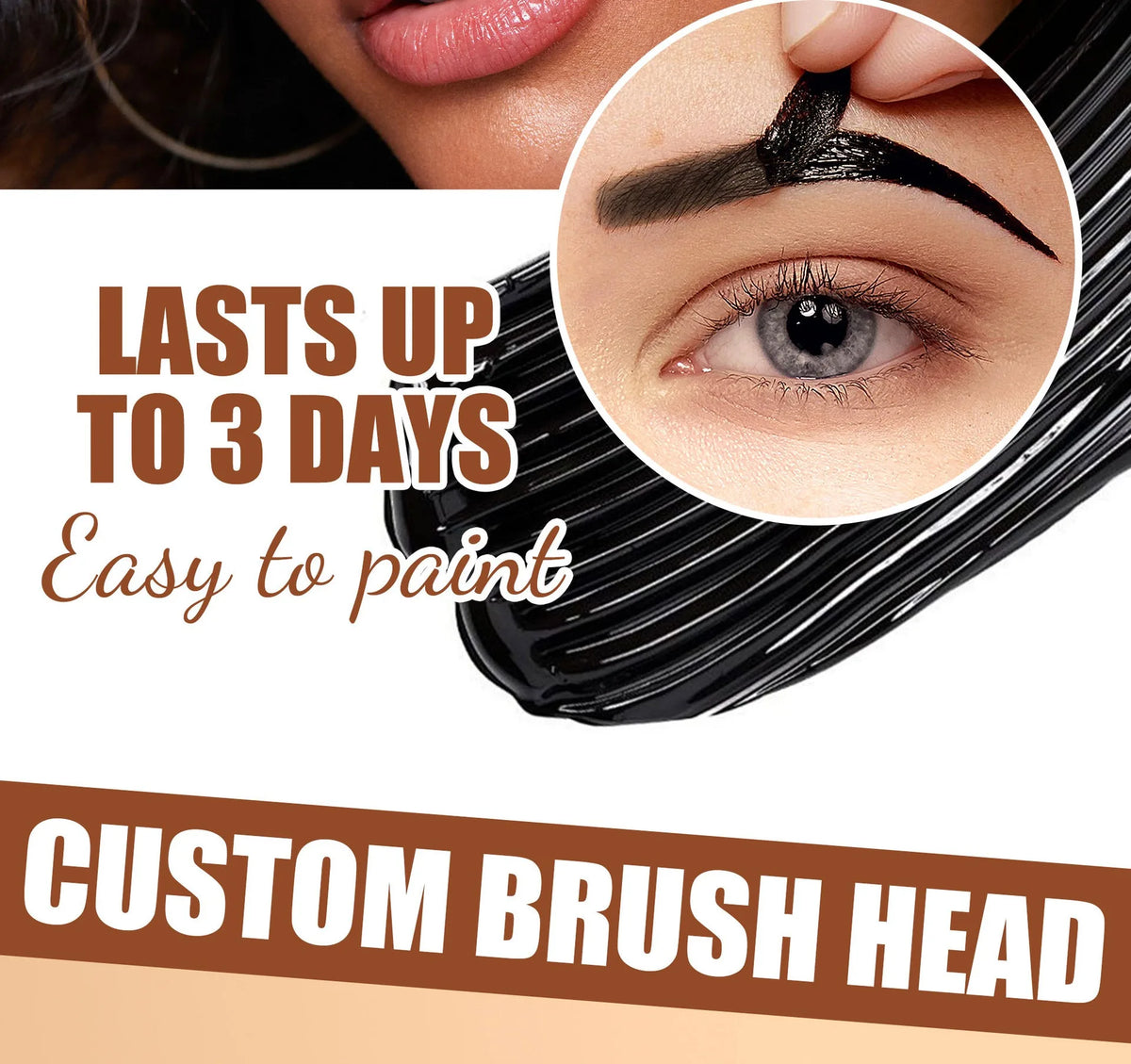 5 Colors Peel Off Eyebrow Gel Semi Permanent Brow Tint Waterproof Lasting Tattoo Peel Off Eyebrow Gel Tint Natural Brows Makeup