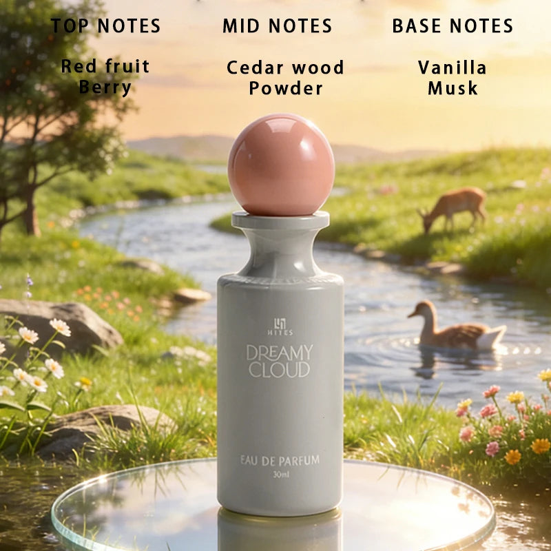 Brand Perfume Gift Set Premium Luxury Perfume Fresh Natural Rose Jasmine Vanilla Eau De Toilette Lasting Alluring Women Perfume
