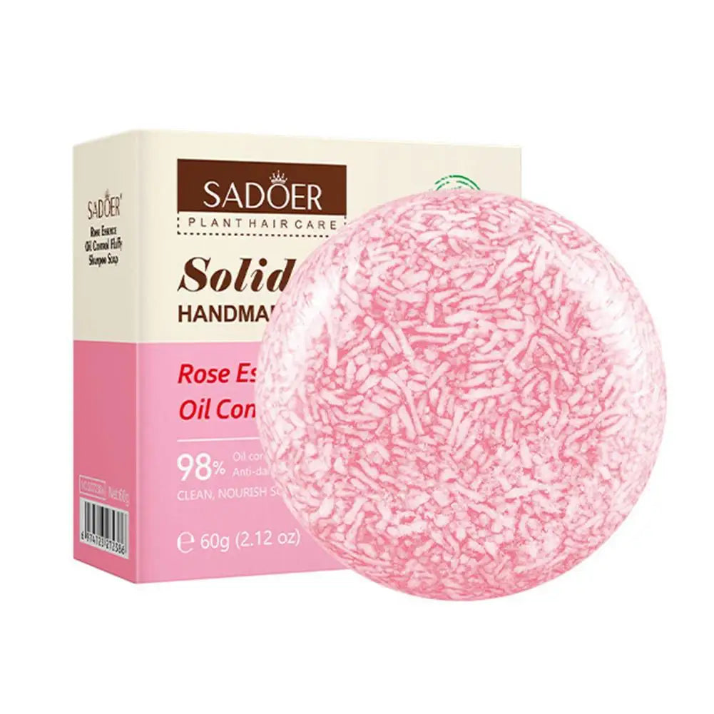 Solid Shampoo Bar Organic Plant Hair Care Soap Anti Dandruff Oil Control Nourishing Natural Handmade Shampoo Soap 60g