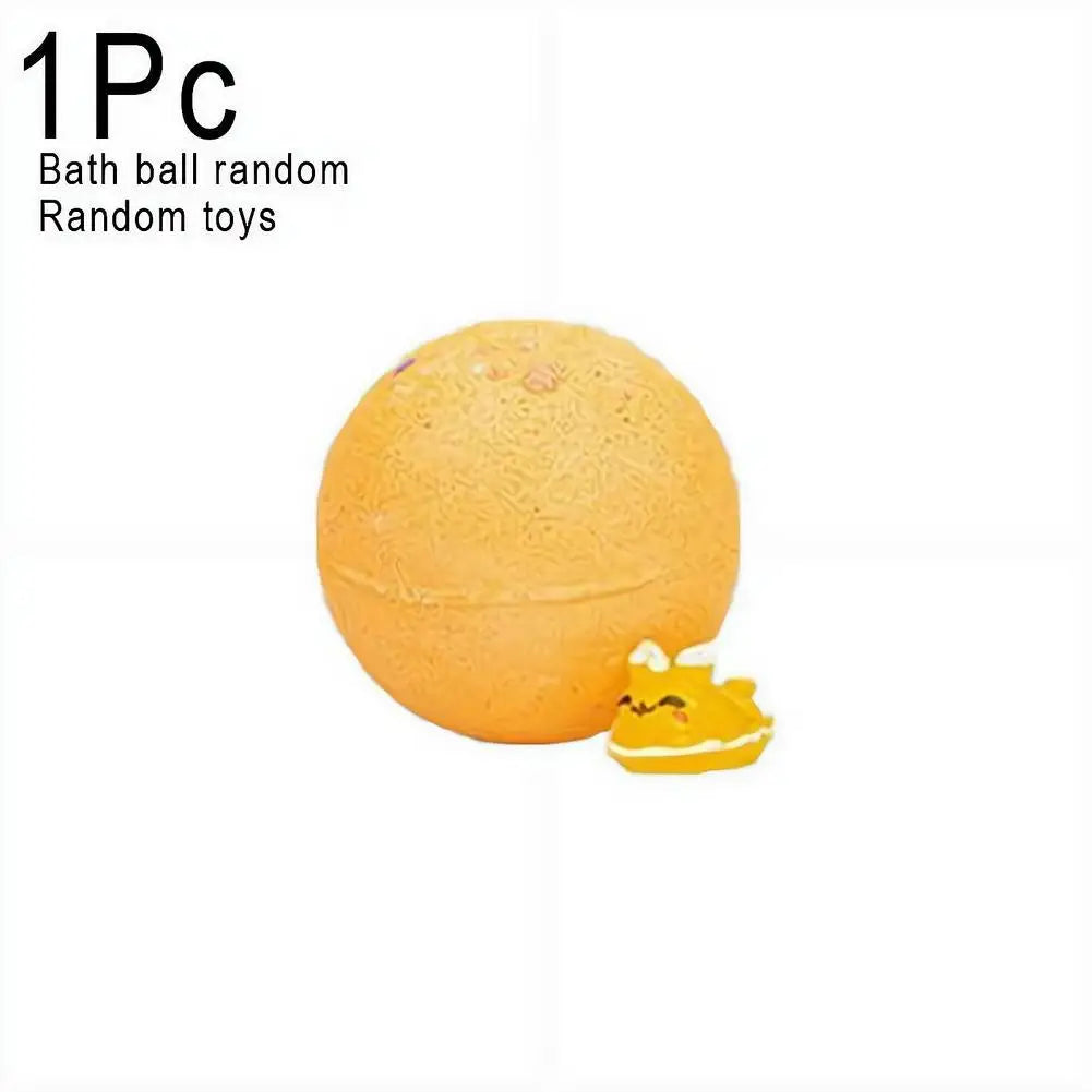 1/6/12PCS Bath Bombs Set Bubble Bath Fizzies for Children Safe & Natural Essential Oil Bubble Bath with Surprise Toys Inside