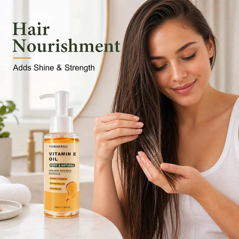 Vitamin E shower oil，Hydrating Body Oil with Vitamin E，Daily Hydrating Bath Care for Soft and Smooth Skin