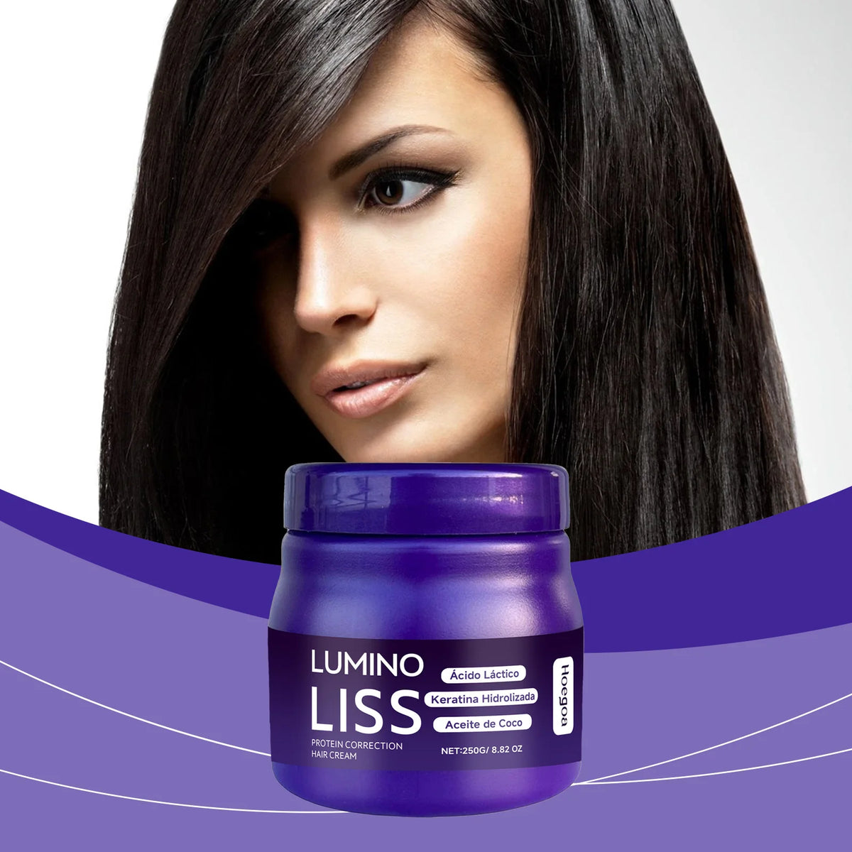 Moisturizing Hair Cream for Straightening Hair Treatment for Very Dry and Damaged Hair Repair Anti Frizz Keratin Hair Mask 250g