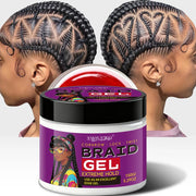 Styling Broken Hair Braiding Gel, Carbom Formula, Edge Control Twisting Gel Tame Frizz & Edges, Braiding Gel, Hailine Control,