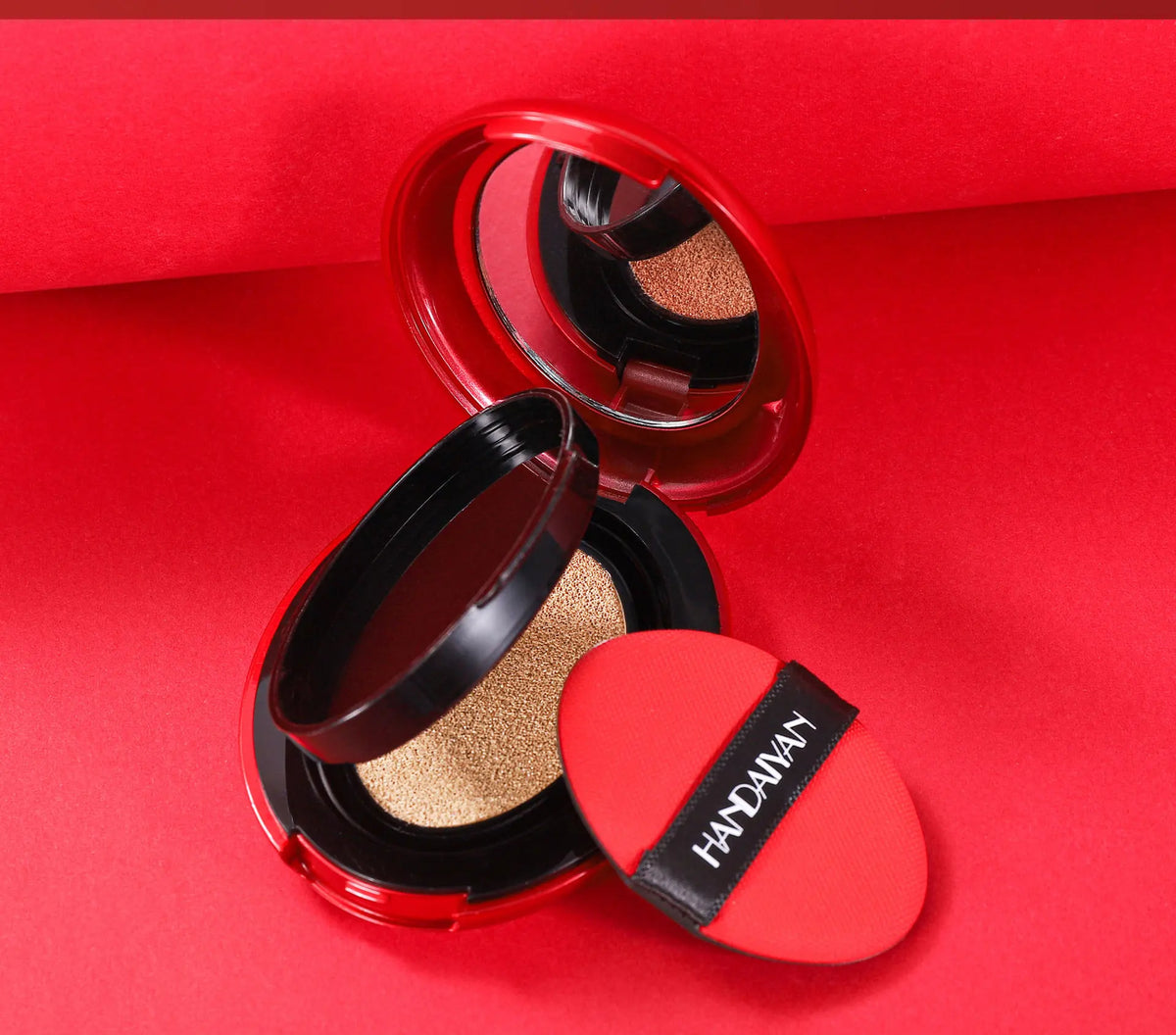Korean Air Cushion Foundation - Light Natural Moisturizing Concealer Whitening Oil-Control Women's Long-lasting Makeup Base