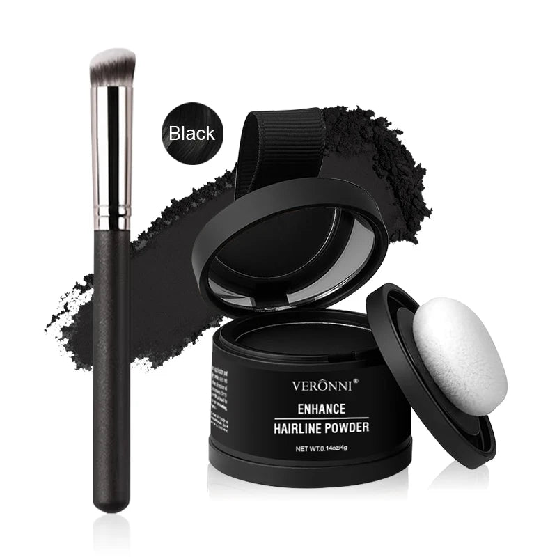 VERONNI Hairline Line Shadow Contouring Powder-Hair Repairing and Shadow Filling Powder Forehead Hairline Replacement Makeup