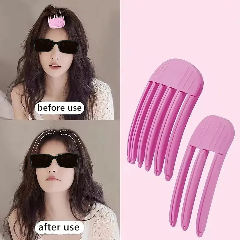 Fluffy Hairpin Curling Bangs Clips Hair Roots Volumizing Hair Clips Women Curling Fixed Shape Clips Fashion Volume Hair Roller
