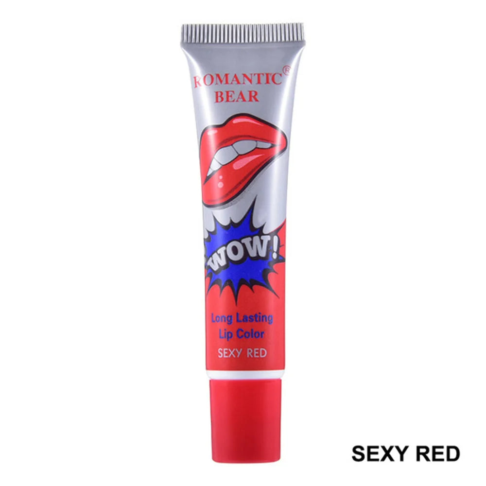 6 Colors Amazing Peel Off Liquid Lipstick Waterproof Long Lasting Lip Gloss Tint Moisturizing Tear Off Lip Stain Makeup Cosmetic