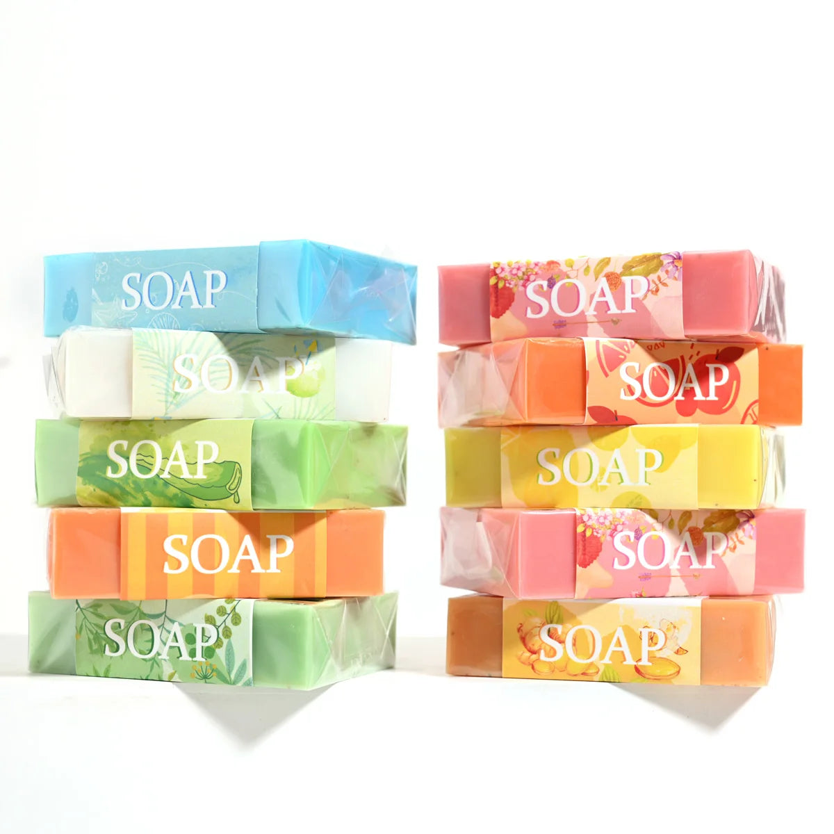 M+100g Natural Handmade Sea Salt Whitening Scrub Soap for Cleaning and Polishing - Dual Use Exfoliating Agent for Face/body