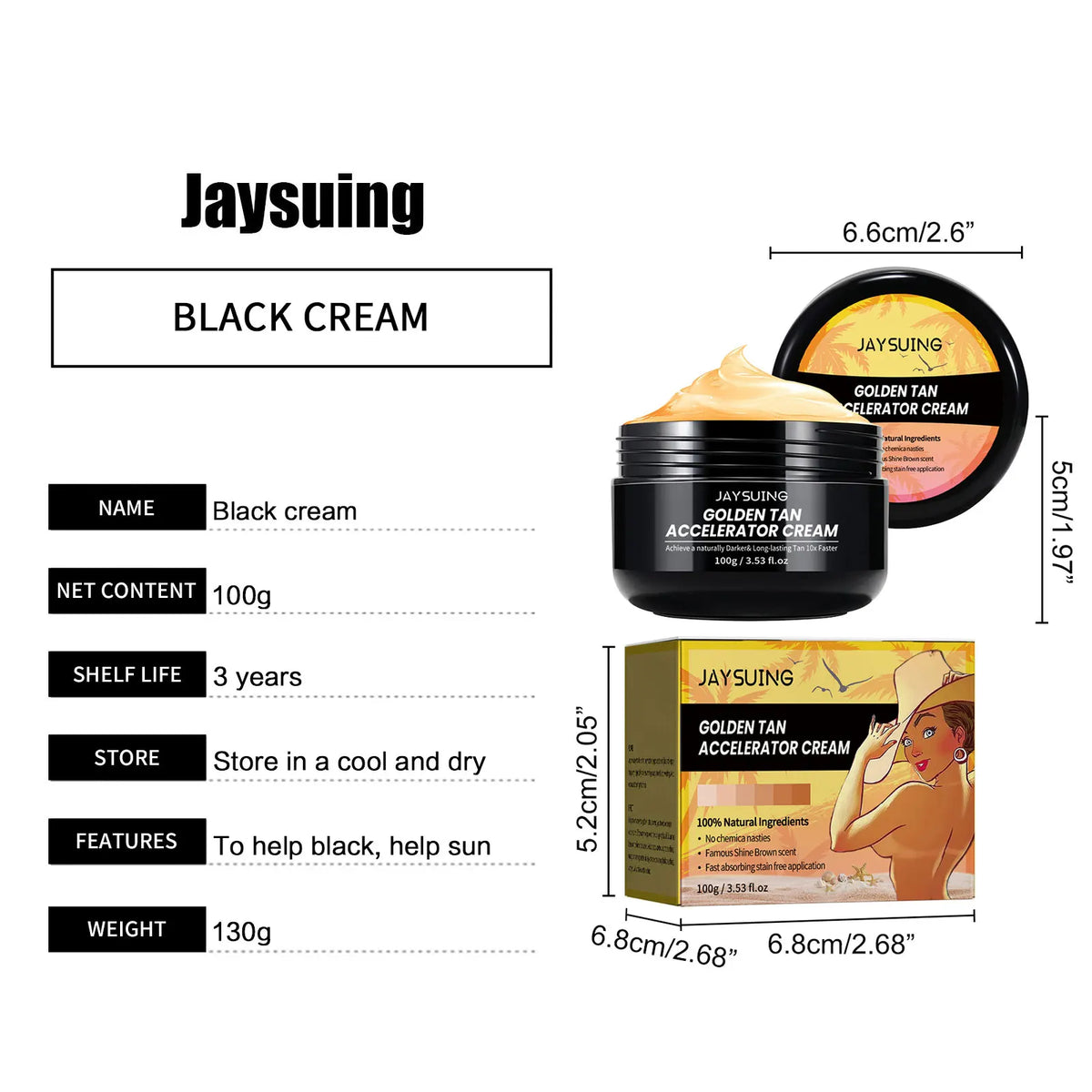 Summer Body Tanning Cream Long Lasting Bronzer Fake Tan Nourishing Sunbeds Sunless Booster Outdoor Beach Self-tanning Lotion