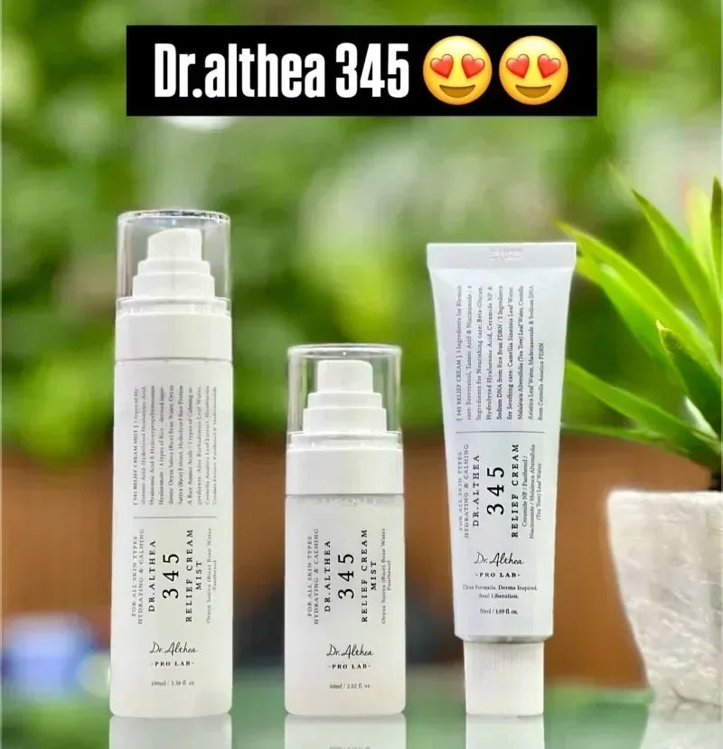 Dr.Althea 147 Barrier Cream 345 Relief Cream Korean Original Facial Collagen Moisturizer Centella Asiatiea Hyaluronle Acid Cream