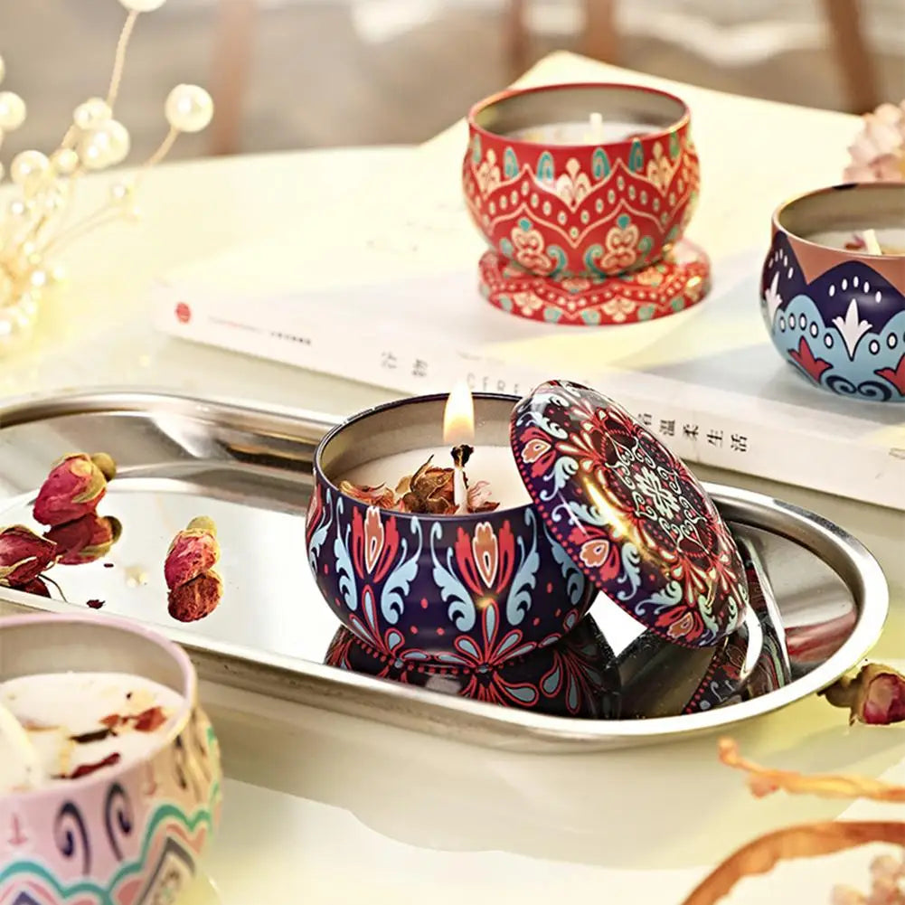 Canned Aromatherapy Candles,Niche High-end Valentine's Day Gifts,Dating Floral Fragrances,Indoor Strong Fragrance,Relaxation