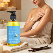 Scented Body Oil Long Lasting Moisturizing Stress Relief Deep Nourishing Muscle Relaxing Soften Smoothing Skin Body Massage Oil