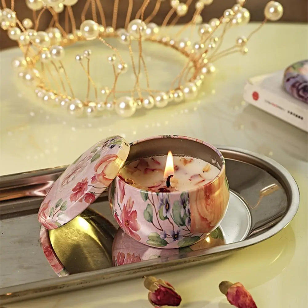 Canned Aromatherapy Candles,Niche High-end Valentine's Day Gifts,Dating Floral Fragrances,Indoor Strong Fragrance,Relaxation