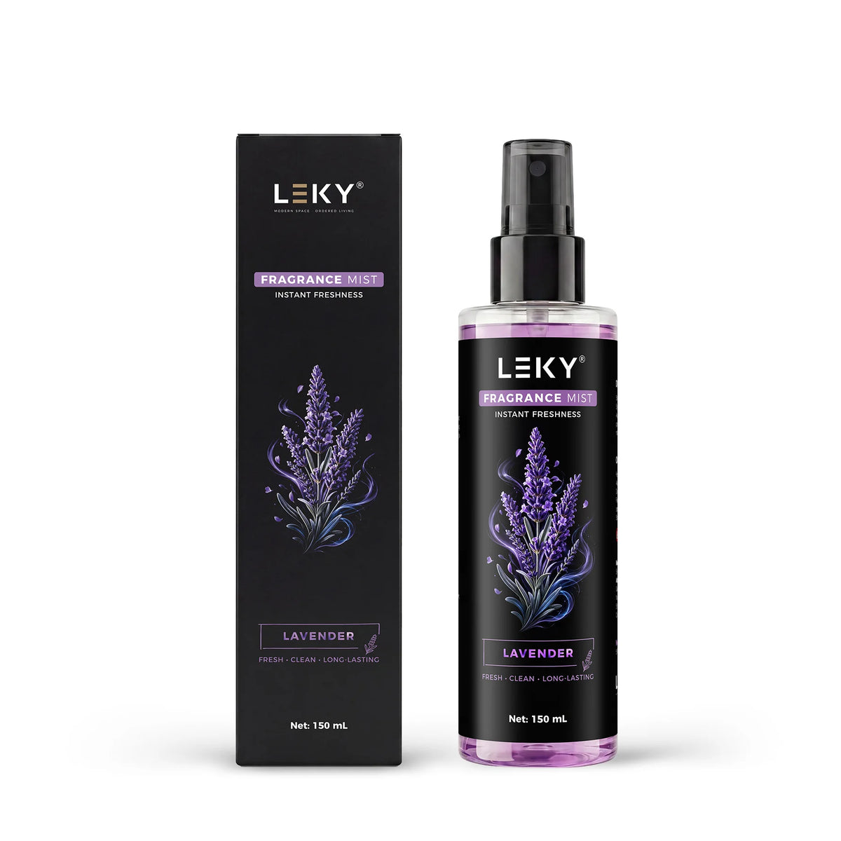 LEKY 150ML Multi-Scents Fragrance Spray Portable Air Freshener for Car And Home Long-Lasting Romantic Scent Atmosphere