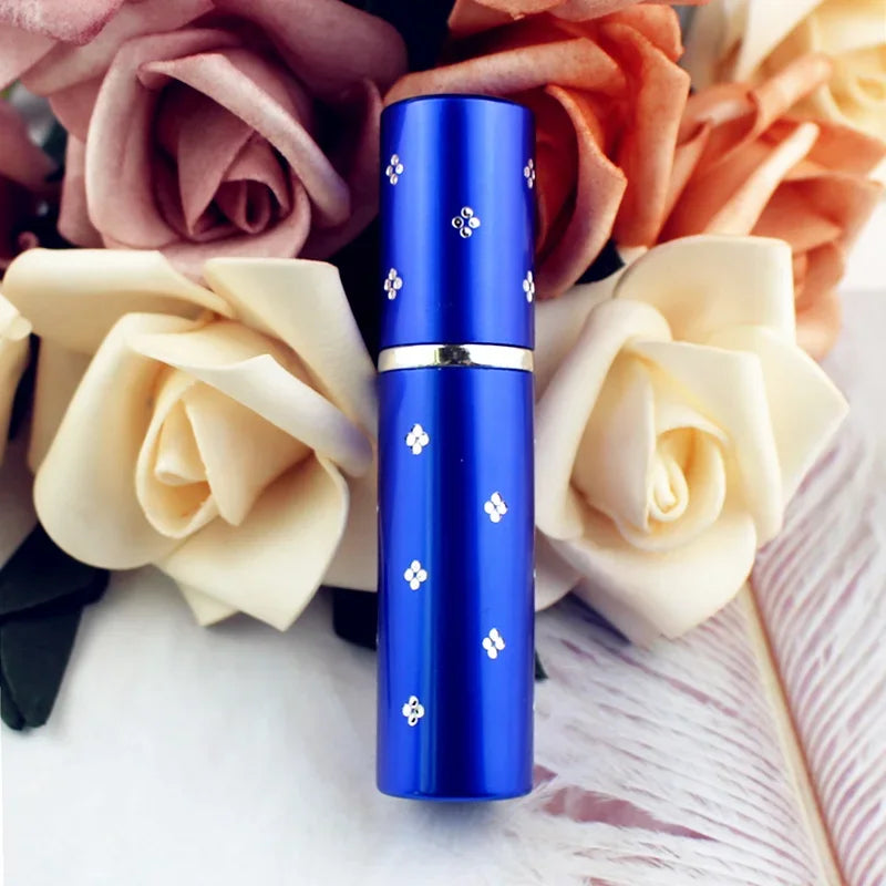 1PC 5ml Small Portable Perfume Bottle 10ml Empty Perfume Atomizer Metal Spray Pump Bottles