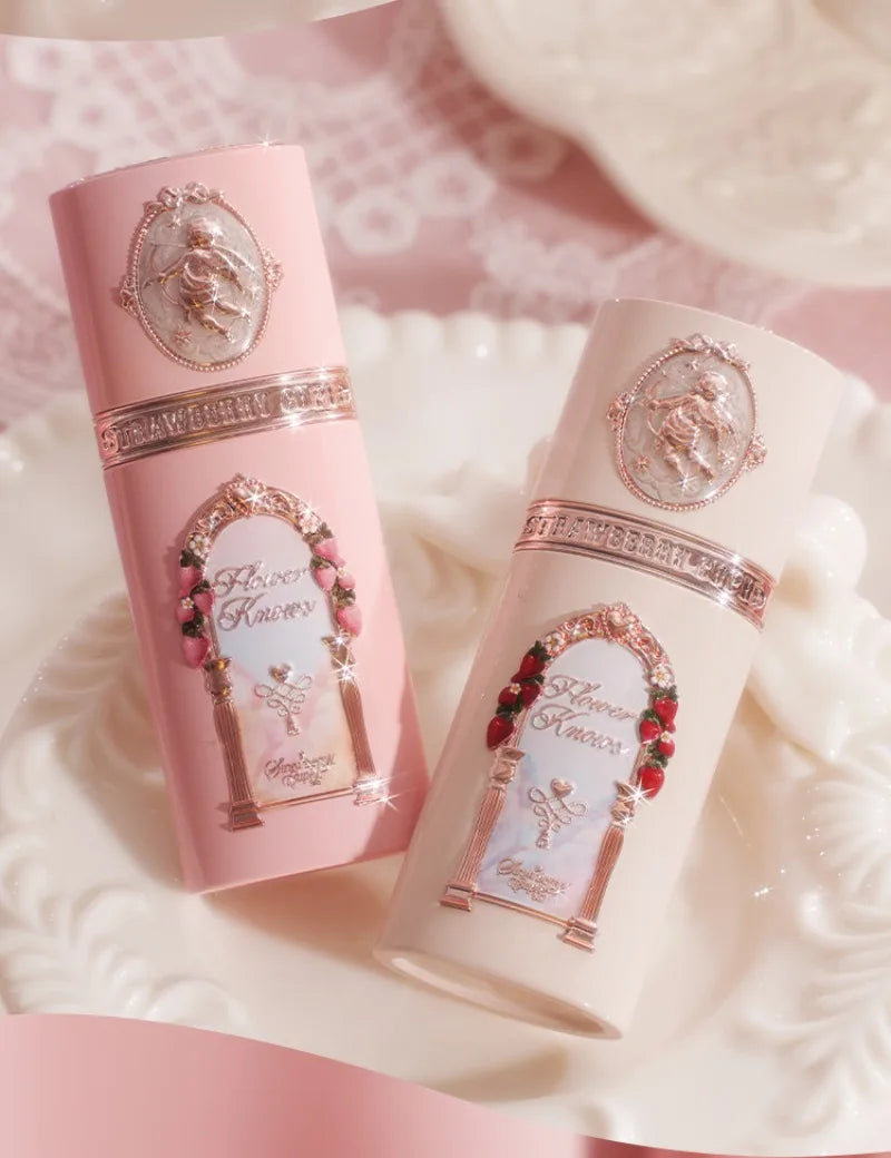 Flower Knows Strawberry Cupid Collection Liquid Blush Makeup for Cheeks Matte Finish Face Blushes Cream For Healthy Natural
