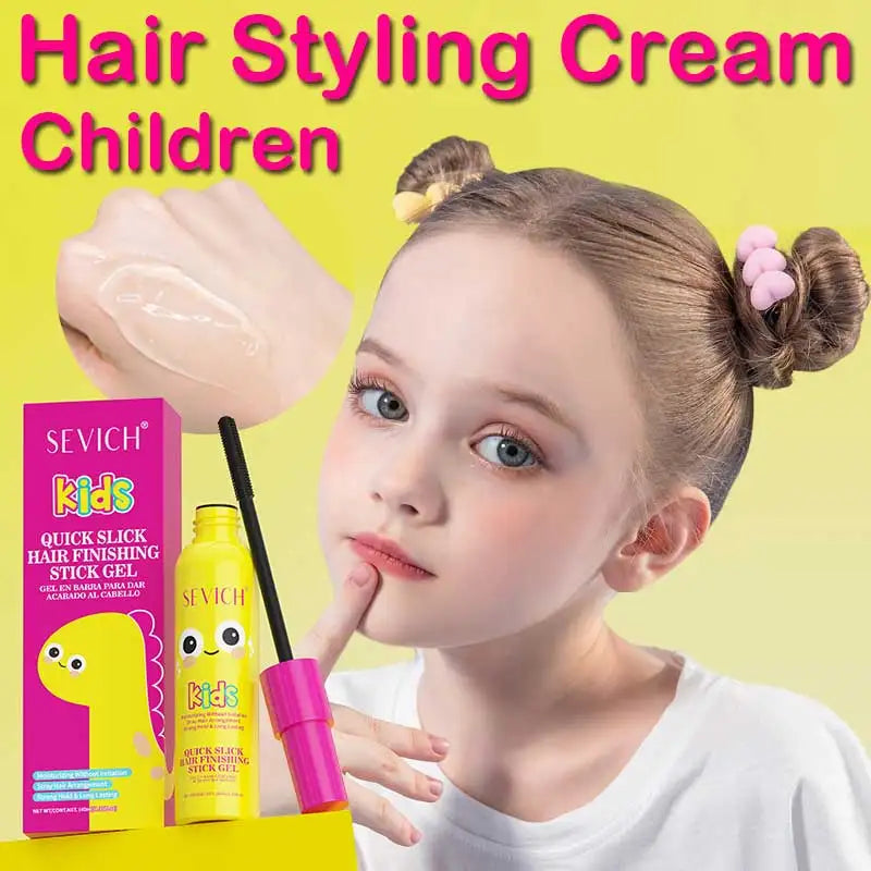 SEVICH Kids Hair Styling Gel Children Broken Hair Arrangement Cream Anti-frizz Braiding Gel Hair Wax Stick Hair Finishing Care