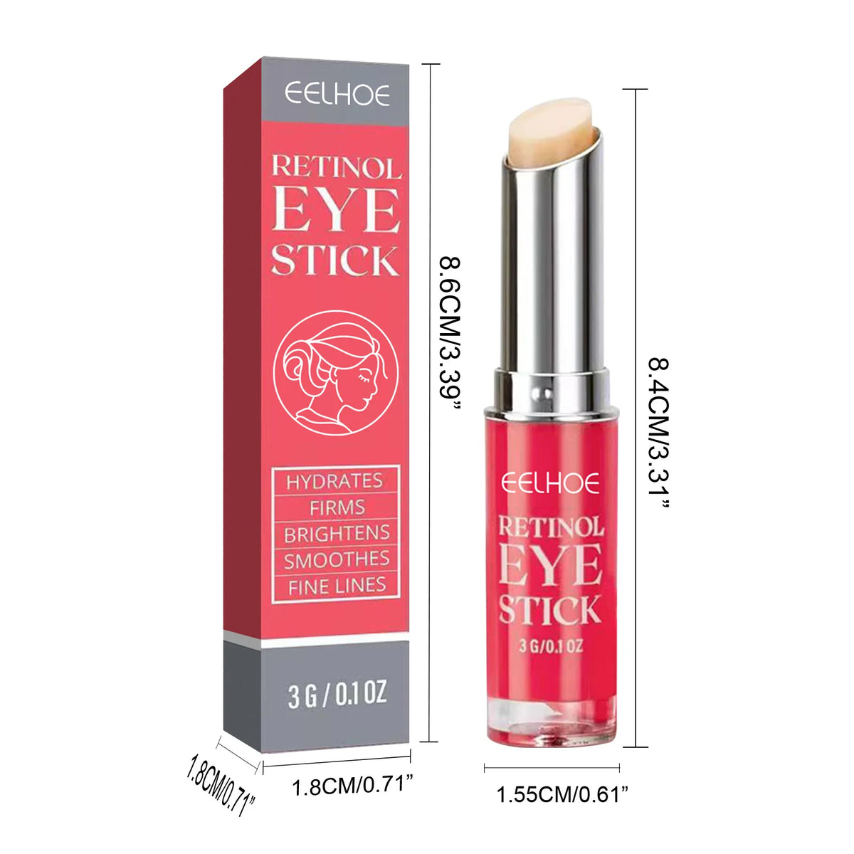 Retinol Eye Cream Lifting Firming Anti-Wrinkle Remove Eye Bags Dark Circles Anti Aging Whitening Moisturizing Brighten Skin Care