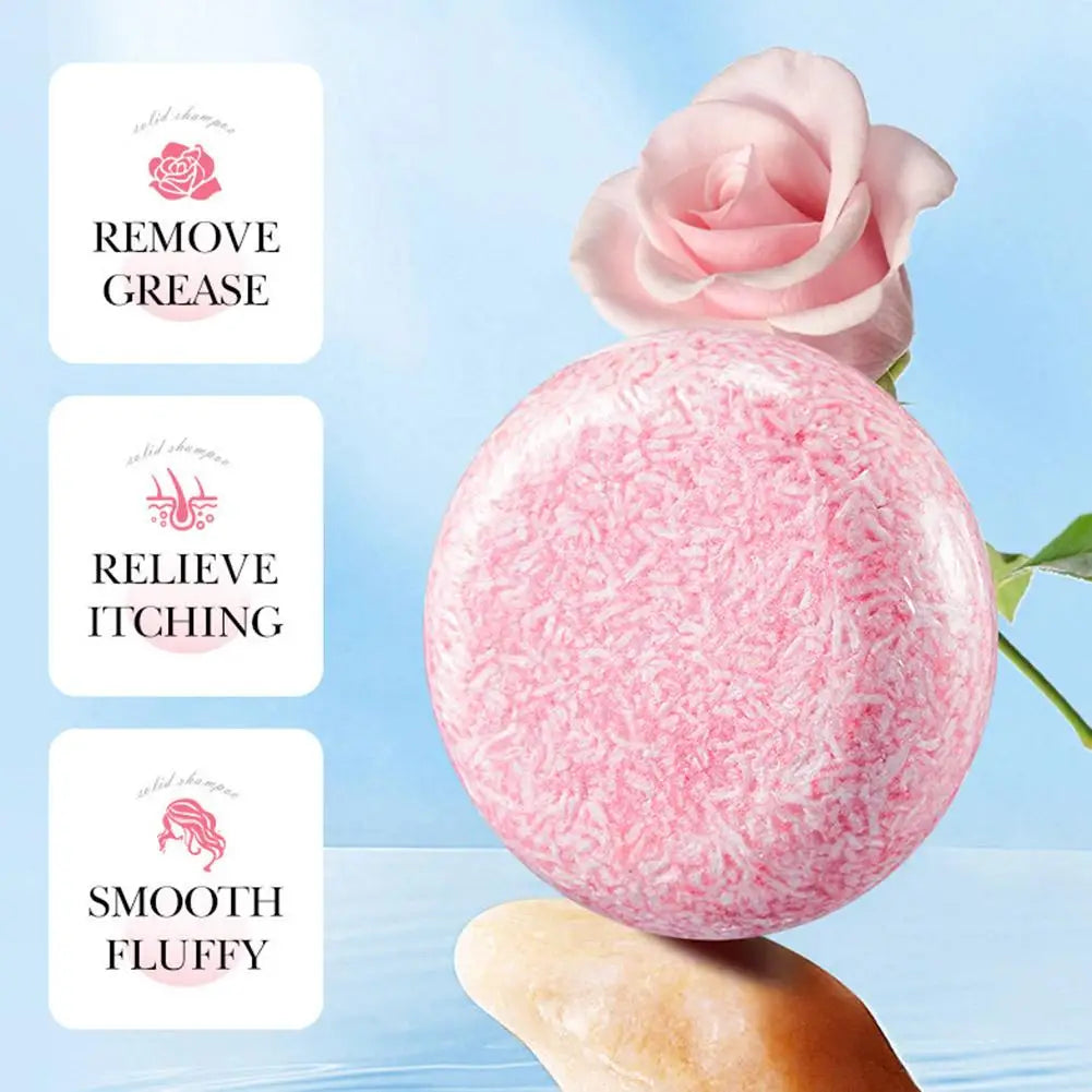 Solid Shampoo Bar Organic Plant Hair Care Soap Anti Dandruff Oil Control Nourishing Natural Handmade Shampoo Soap 60g