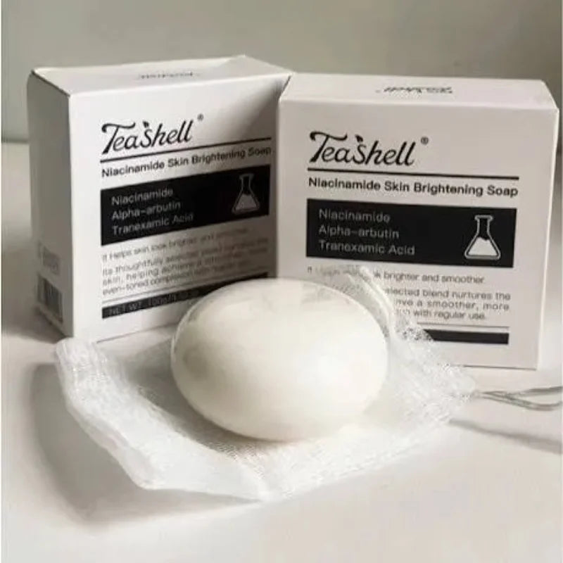 Niacinamide Cleansing Soap Hydrating Body Wash Bar 100g Mild Non Irritating Plant Extracts Suitable For Bathing Handmade Soap