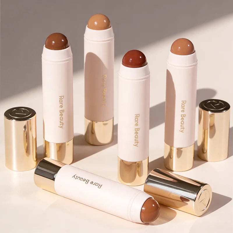 Rare Beauty Original 3D Face Contour Liquid Bronzer Shade Smooth Highlighter Mirror Lasting Natural Waterproof Brighten Makeup
