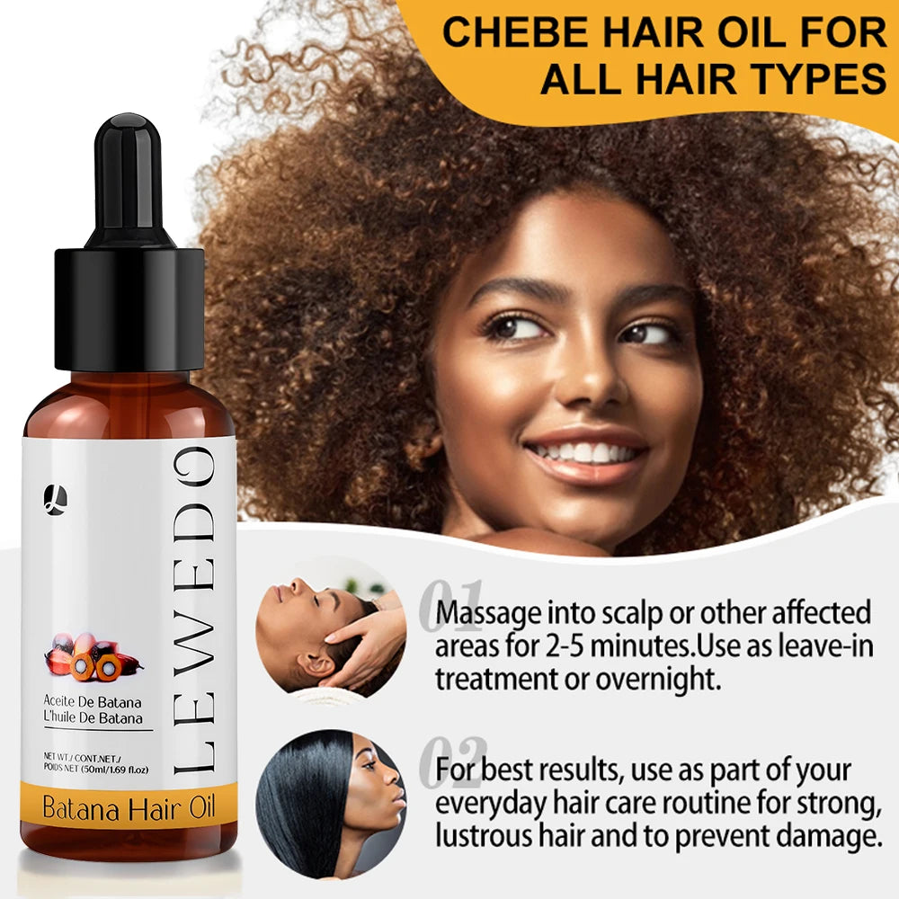 100% Natural Batana Oil Batana Butter Hair Mask Treatment Deep Conditioner for Dry Damaged Hair and Growth Nourishing & Smooth