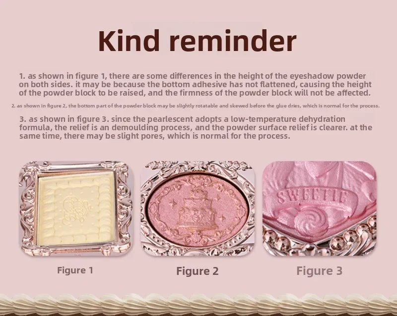 Flower Knows SWEETIE BEAR Highly Pigmented Eye Makeup Palette Eye Shadows Long Lasting Matte Shimmer Finish Cosmetics Gift Kit