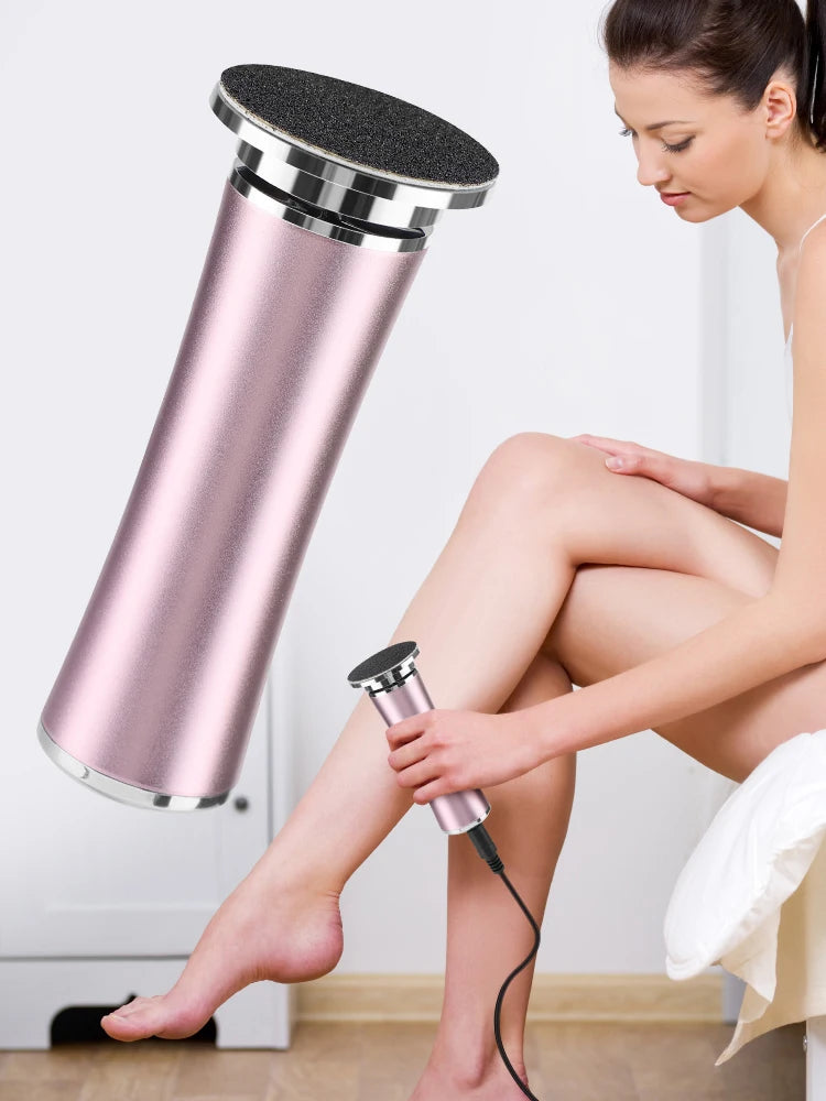 Electric Foot Callus Remover Foot Care File Heels Dead Skin Pedicure Tool Electronic Foot Grinder and Replacement Sandpaper
